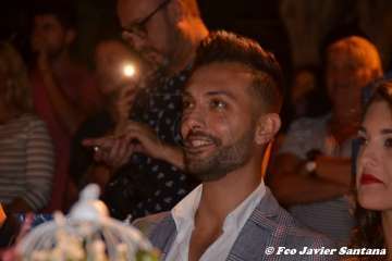 Yashyra Gonzalez y Carlos Santana, Miss y Míster de El Caracol 2018 (Foto Francisco Javier Santana)